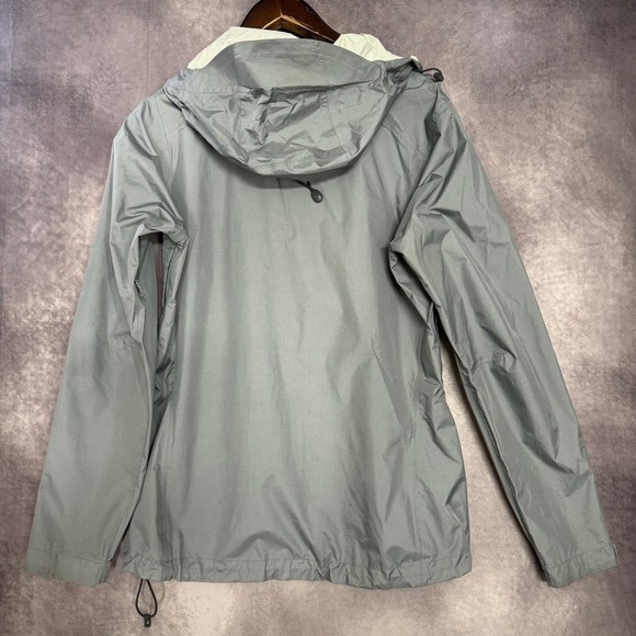 Patagonia Torrentshell Rain/Wind Jacket Women Medium Gray H2No Hooded - Picture 5 of 10